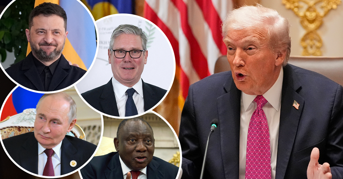 All infamous meetings from Albanese, Putin, Zelenskyy, Starmer and more