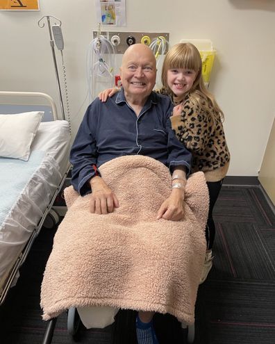 Bert Newton, leg amputation surgery, photo, Instagram