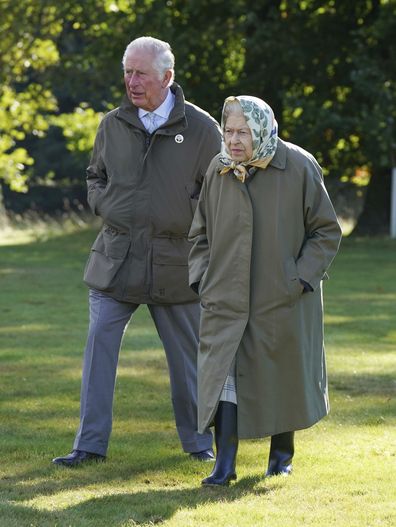 Queen Elizabeth and Prince Charles