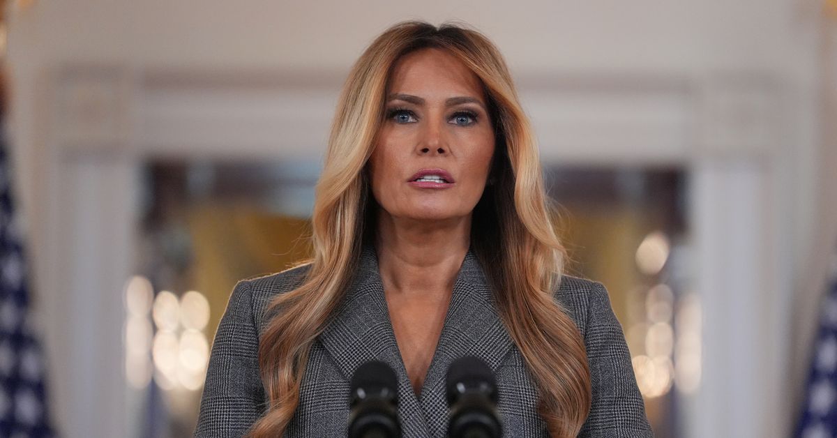 Melania Trump denies ties to Epstein in rare statement