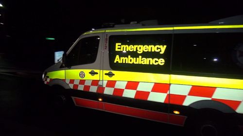 NSW Ambulance took the injured 25-year-old man to St Vincent's Hospital in a stable condition.