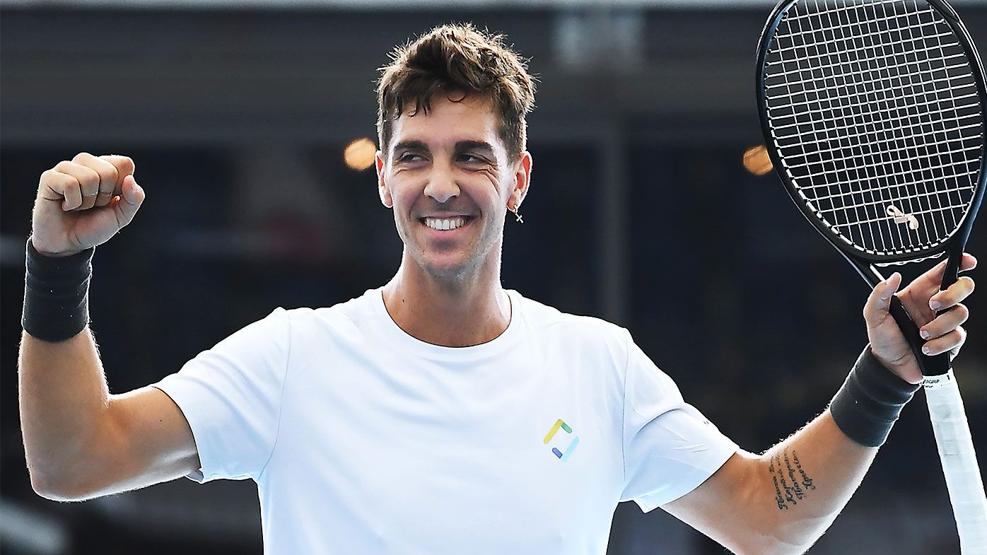 Thanasi Kokkinakis continues fine form with win over John Isner in three-set thriller
