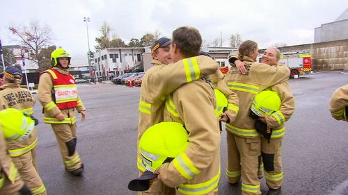 24 firefighters begin work next week after completing their training.