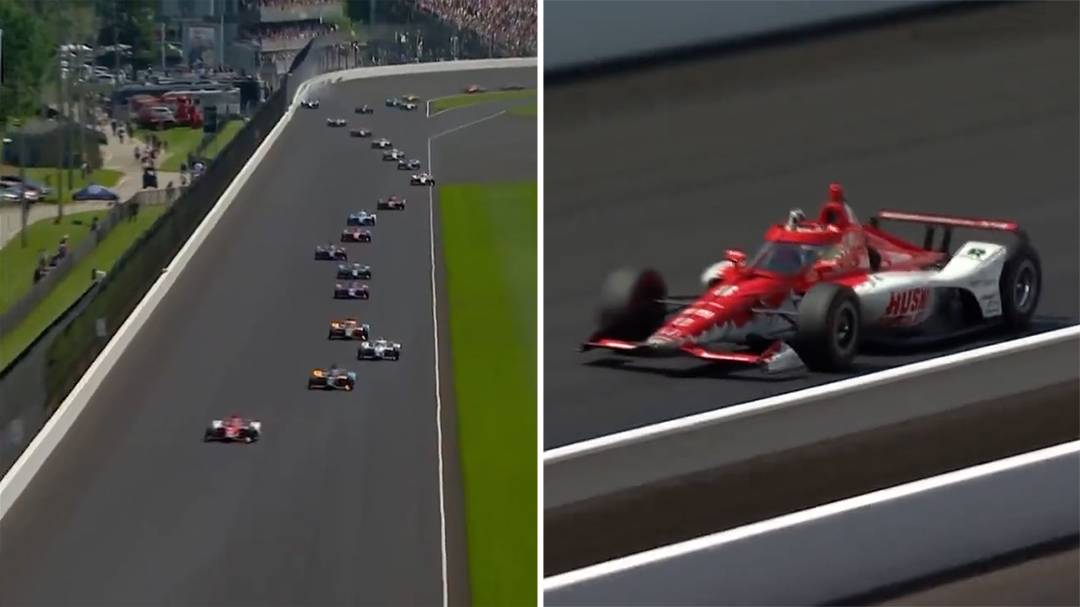 Indianapolis 500: Sweden's Marcus Ericsson claims victory amid wild crashes in front of 300,000 fans