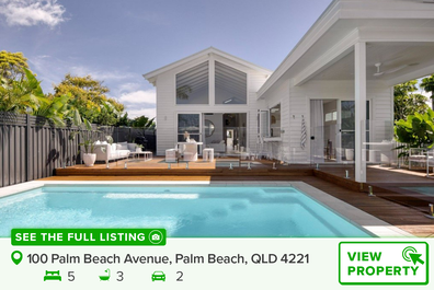 Dylan and Jenny The Block Palm Beach home for sale Queensland Domain 