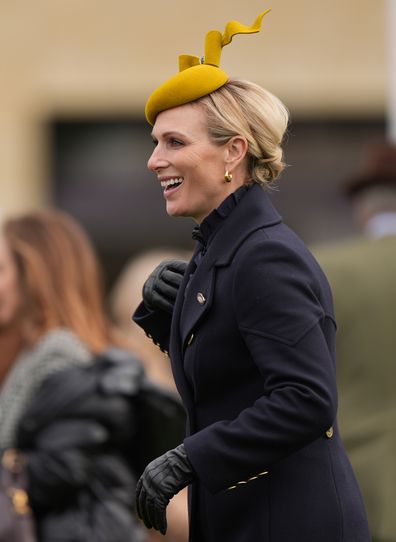 Zara Tindall on day one of the 2025 Cheltenham Festival at Cheltenham Racecourse. Picture date: Tuesday March 11, 2025. (Photo by Joe Giddens/PA Images via Getty Images)