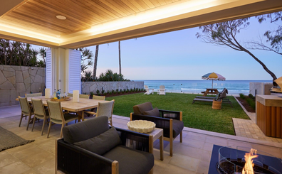 Luxurious beachfront property in Queensland for sale.