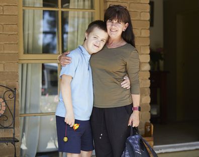 Darcy and Julie Fisher Down's Syndrome carers week