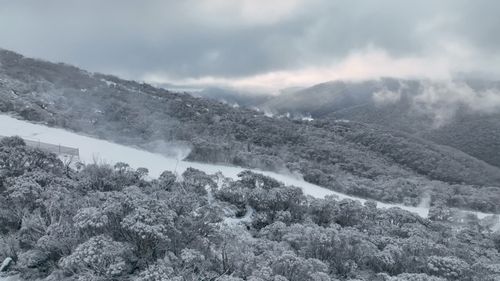 Snow falls in NSW