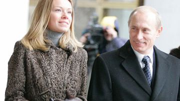 Maria Putin with her father, Russian president Vladimir Putin. 