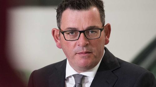 Daniel Andrews suffered broken ribs and spinal damage in his fall.