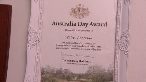 WIlfred Anderson has been recognised for his work with disabled children.