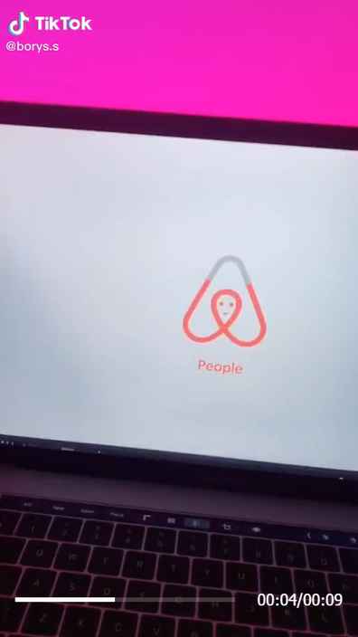 Airbnb logo hidden meaning of 'people'