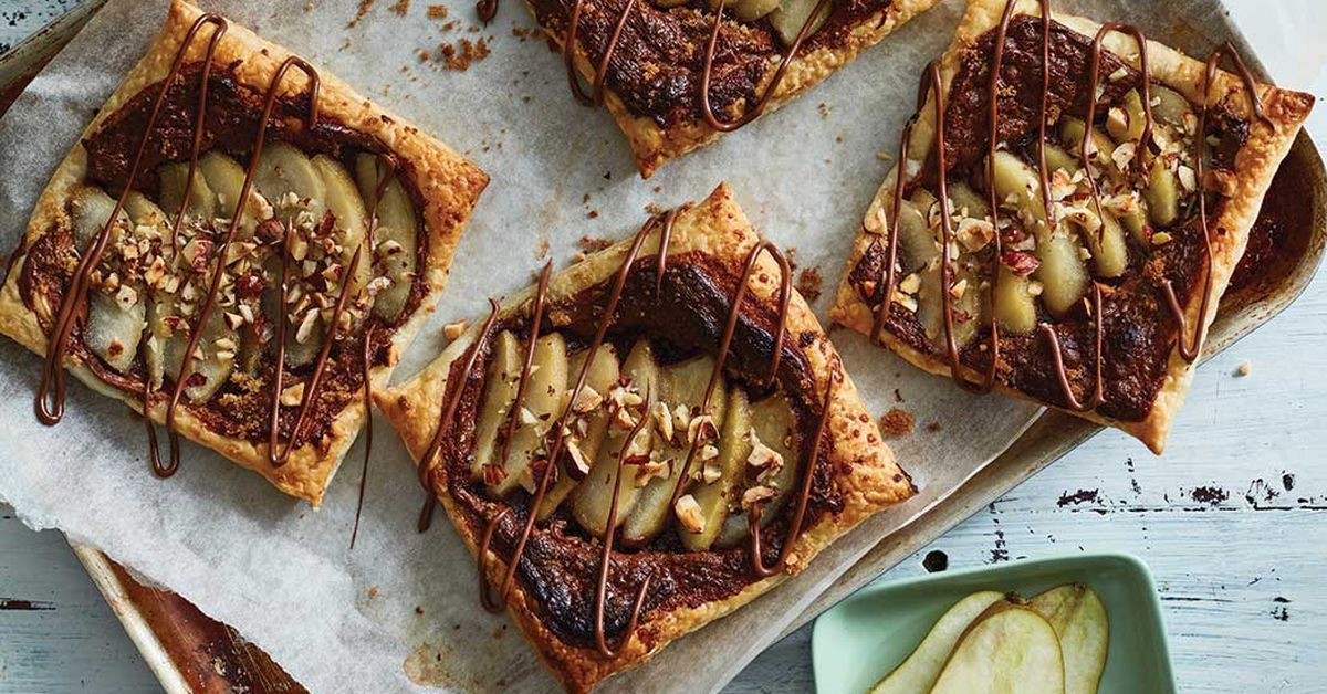Pear and hazelnut tarts with Nutella - 9Kitchen
