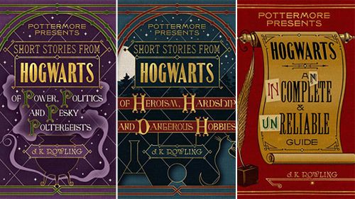 J.K. Rowling to release three new Harry Potter books next month