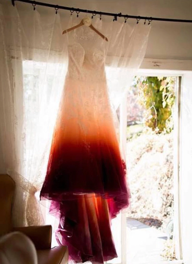 'Tampon' wedding dress divides the internet