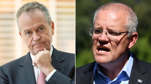 Bill Shorten and Scott Morrison