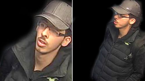CCTV images of Manchester suicide bomber Salman Abedi. (AAP)