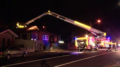 Couple and young girl escape suspicious house fire in Sydney's west