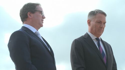 Defence Minister Richard Marles and Defence Personnel Minister Matt Keogh. 