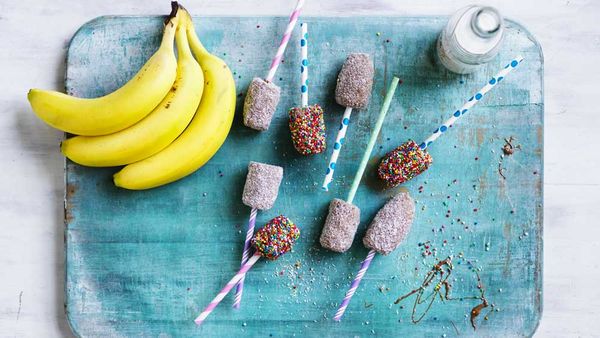 Lamington bananas