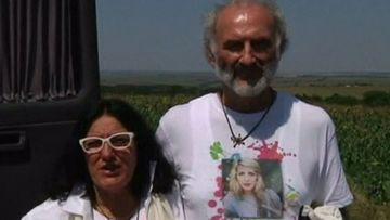 Parents of Australian MH17 victim Fatima Dyczynski. (9NEWS)