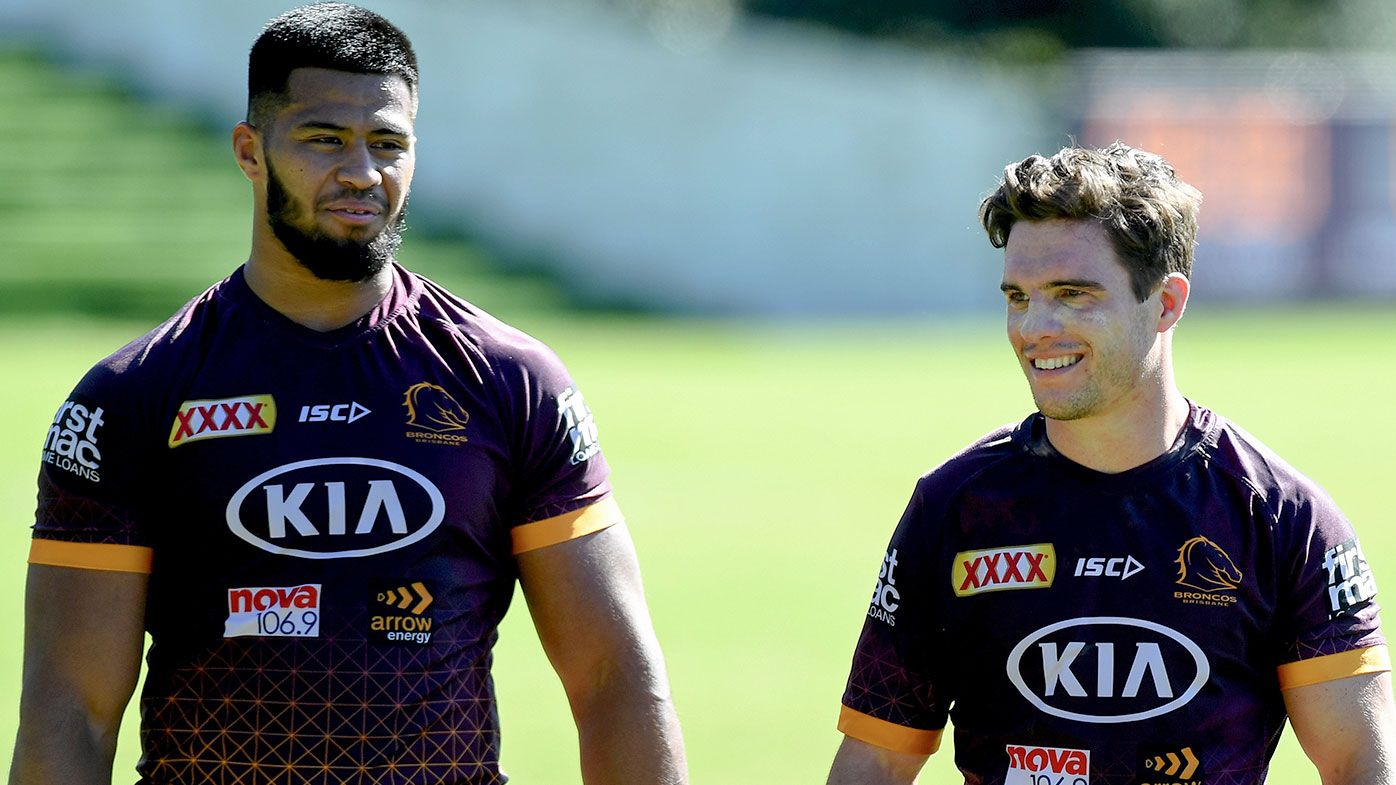 Broncos Payne Haas hits out at former Brisbane winger on social media