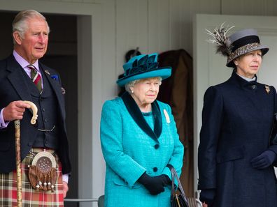 Queen Elizabeth II King Charles III Princess Anne 