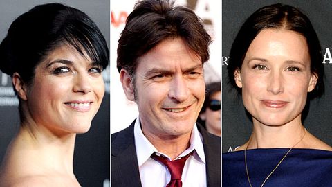 Selma Blair is Charlie Sheen's therapist in Anger Management