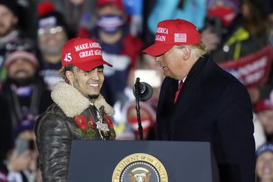 Donald Trump and Lil Pump