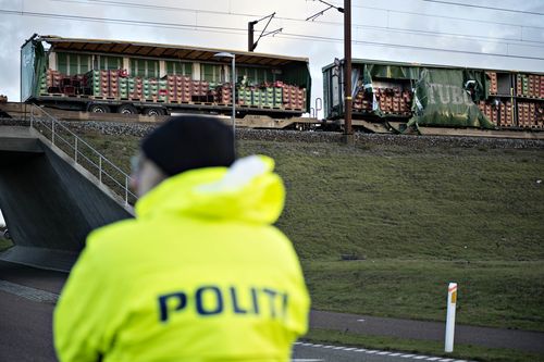 A special investigation team will determine what caused the crash and why debris had fallen onto the tracks.