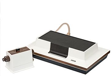 Who created the first commercial home console, 1972's Magnavox Odyssey?