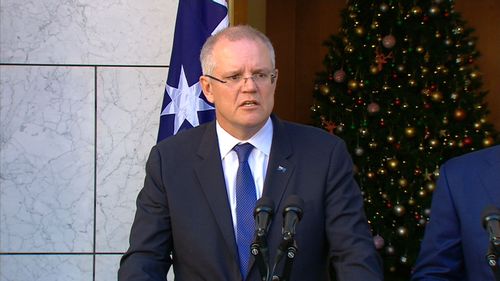 Treasurer Scott Morrison announced the Royal Commission with the Prime Minister this morning.