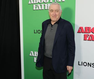 Robert De Niro attends the "About My Father" premiere at SVA Theater on May 09, 2023 in New York City 