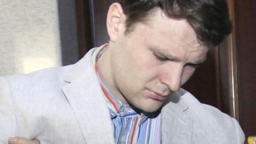 Otto Warmbier before he fell into a coma. (AAP)