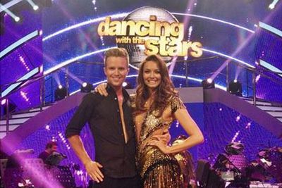 @therickilee: "Well THAT was fun!!!! First one out of the way...I'm looking forward to a champagne!!!!! @dancingau @jarrydpbyrne xxx"