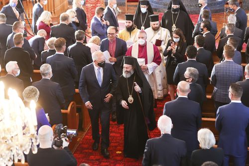 Prime Minister Scott Morrison church parliament starts 2022