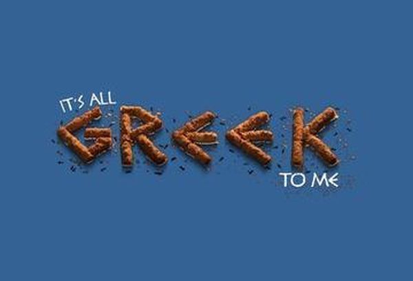 It's All Greek To Me
