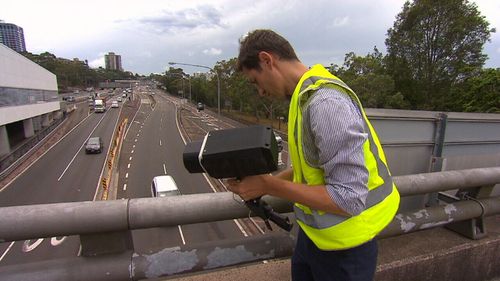 A specialist camera caught drivers on their phone 743 times in six hours.