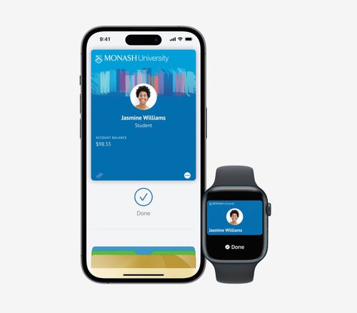 The M-Pass works on iPhone, Apple Watch and Android devices. 