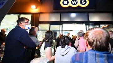 For a second day, Woolworths has allowed the elderly access to early morning shopping ahead of the general public due to panic buying as Covid-19 fears mount. 