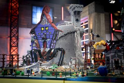 Henry and Joss Spider House Spooktacular Challenge LEGO Masters 2022