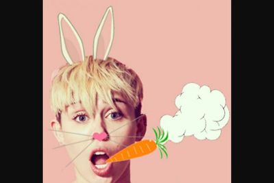 What's up, doc?<br/><br/>Image: Miley Cyrus/Instagram