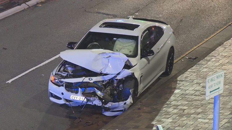 Car hits pregnant woman in Sydney