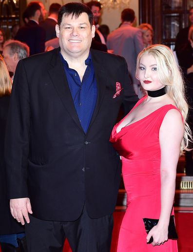 Mark Labbett, wife Katie Labbett, ITV Gala, red carpet