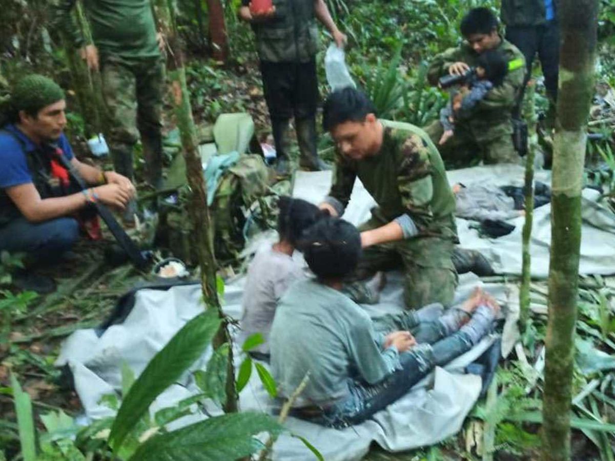 1200px x 900px - Amazon missing children: Colombian president says four children found alive  in Amazon jungle 40 days after plane crash