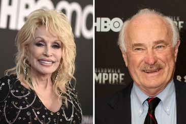 Dabney Coleman and Dolly Parton split image