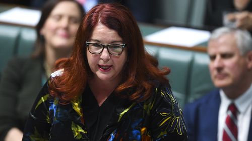 Australian Minister for the Environment Melissa Price speaks during House of Representatives Question Time at Parliament House in Canberra