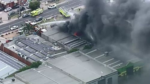 Residents told to stay inside after Melbourne factory fire