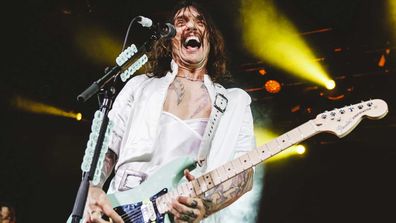 Justin Hawkins of The Darkness in 2020.